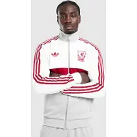 Adidas Liverpool Track Top OG2 - Vit/Grå/Röd - , storlek Large