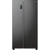 Gorenje NRR9185EABXL side-by-side-kylskåp NoFrost, svart