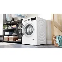Bosch Serie | 6 WGG244ZTSN - Tvättmaskin - Fördjupning - bredd: 60 cm - höjd: 85 cm - frontmatad - 65 liter - 9 kg - 1400 rpm - vit