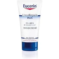 Eucerin Handkräm - - Urearepair Plus 5 Urea - 2x75ml - Utan parfym - Torr hud