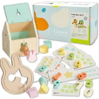 Classic World Pastel utvecklingsset för bebisar CLASSIC WORLD 12–18 mån
