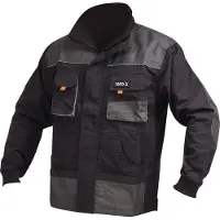 YATO Jacka YT-80181; XXL; svart/grå