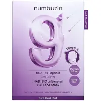 Numbuzin [] Nr.9 NAD BIO Lifting-sil Hela Ansiktsmask 4 st