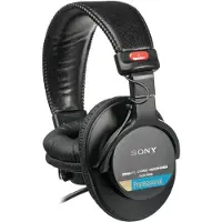 Sony MDR-7506 Over Ear hörlurar Sladd Svart Studio