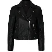 Selected Katie Leather Jacka