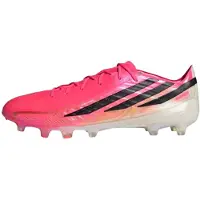 Adidas F50 Hyperfast Elite AG Solar Turbo Unisex Fotbollsskor Rosa Solar-Turbo Svart Core-Svart KI9129 38