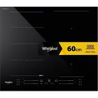 Whirlpool WF S5060 CPBF, Svart, Inbyggd, 59 cm, Keramisk, Keramiska, 4 zone(s)