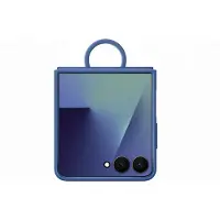 Samsung Galaxy Z Flip7 Silikonskal med Ring EF-PF766TNEGWW - Blå