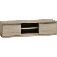 Top E Shop Rtv140 Sonoma 2 Shelves Tv-bänk