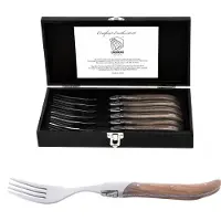 Laguiole Gafflar Olivträ SET 6 SdV