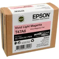 Epson T47A6 ljusmagenta bläckpatron (original)