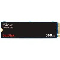 SanDisk SSD PLUS - SSD - 500 GB - inbyggd - M.2 2280 - PCIe 3.0 (NVMe)