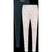 Minymo Leggings marinblå / grön / röd / off-white
