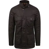 Barbour Vaxjacka Corbridge i Rustbrun Brun Storlek