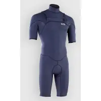 iON Element 2/2 Shorty SS Front Zip Våtdräkt blue/nights, M