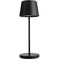 Deko-light Canis Mini 346083 Sladdlös bordslampa LED 2.3 W Svart
