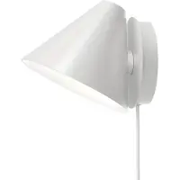 Louis Poulsen Vägglampa , Keglen, dimbara, Vit, Vardagsrum, Metall, Design