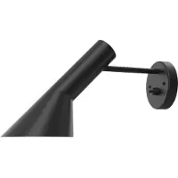 Louis Poulsen Vägglampa , Svart, Vardagsrum, Metall