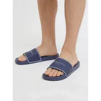 Jack & Jones Pantolette marinblå / vit