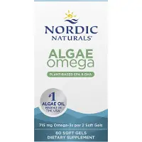 Nordic Naturals , Alga Omega, 715 mg, 60 Myggel (357.5 mg per Myggel)