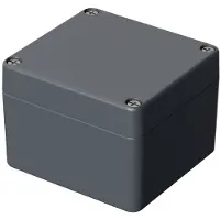 Bopla EUROMAS A 105 01105000 Industrihölje 75 x 80 x 57 Aluminium Silver-grå (RAL 7001) 1 st