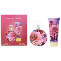 Ellen Tracy -set Dream Florals Pink Daisy: body lotion 100 ml + Eau de Parfum 100 ml