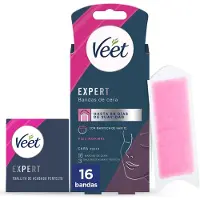 Veet EXPERT FACIAL wax strips normal skin 16 u