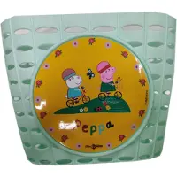 Bike Fashion Peppa Pig Children Basket Flerfärgad