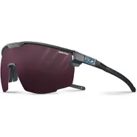 Julbo - Solglasögon - Ultimate Cover Noir/Bleu Reactiv 0-4 High Contrast för Unisex - Svart