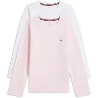 Tommy Hilfiger 2 Pack Signature Flag Long Sleeve Lounge T-Shirts