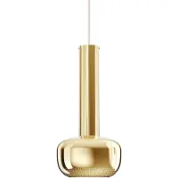 Louis Poulsen Design pendellampa VL56, dimbar, Mässing / guld, Vardagsrum / matsal, Mässing, Design, Pendellampa