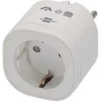 Brennenstuhl - WiFi Adapter XS01 mit Energiemessung 1294880 1294880 Smart WLAN-uttag Wi-Fi Inomhus, Vägguttag 3680 W