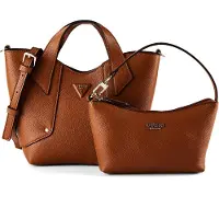 GUESS Tote-väska Cognac