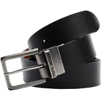 Pepe Jeans för män. PM021060 Vändbart bälte svart (100 cm), Casual, Hud