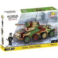 COBI tegelstenar Sd.Kfz. 234/2 Puma