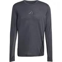 Adidas - Trail running kläder - Xperior LS Tee M Carbon för Unisex - Storlek M - Svart