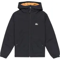 Quiksilver - Overcast 3K Warm Youth Jacket Black för UnisexNylon - Barnstorlek 12 år - Svart