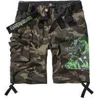 Brandit Iron Maiden Savage Number Of The Beast Shorts