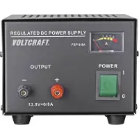 Voltcraft FSP-1136 Laboratorieaggregat, fast spänning 13.8 V/DC 6 A 85 W Antal utgångar 1 x