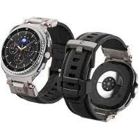 Spigen DuraPro Armor-armband till Samsung Galaxy Watch 40/44/46 mm – Svart