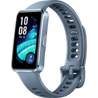 Huawei Band 10 - Aluminiumlegering - aktivitetspårare med rem - fluoroelastomer - handledsstorlek: 120-190 mm - display 1.47 - Bluetooth - 15 g - blå