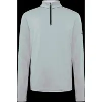 BOSS för män. 50564514 Grå sweatshirt Active med halvblixtlås (M), Casual, Deportivo, Polyester