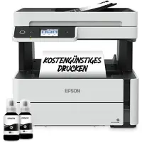 Epson EcoTank ET-M3180 - Multifunktionsskrivare - svartvit - bläckstråle - A4/Legal (media) - upp till 20 sidor/minut (utskrift) - 250 ark - 33.6 K...