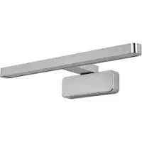 Osram Vägglampa ORBIS DISC BAR, Förkromad / silver, Badrum, Aluminium / grå / zink, Modern, Vägglampa, sänglampa, sänglampa vägg