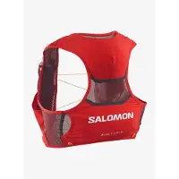 Salomon - Trailryggsäckar - S/Lab Pulsar 3 Set Fiery Red / Andorra / Orange Pop för Unisex - Storlek XL - Röd