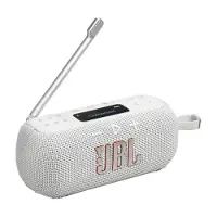 JBL Väskradio Tuner 3 FM, DAB, DAB+ uppladdningsbart, Vattentät, Dammtät Vit