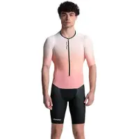 Santini Viper Block Kortärmad Triathlondräkt