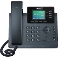 Yealink SIP-T34W - VoIP-telefon med nummerpresentation - 5-vägs samtalsförmåg - SIP, SIP v2, SRTP, RTCP-XR, VQ-RTCPXR, ICE - 4 linjer - klassiskt grå