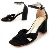 Montevita Heel Sandal Sanndal2 i Svart