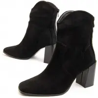 Montevita Heel Ankle Boot Botilan34 I Svart